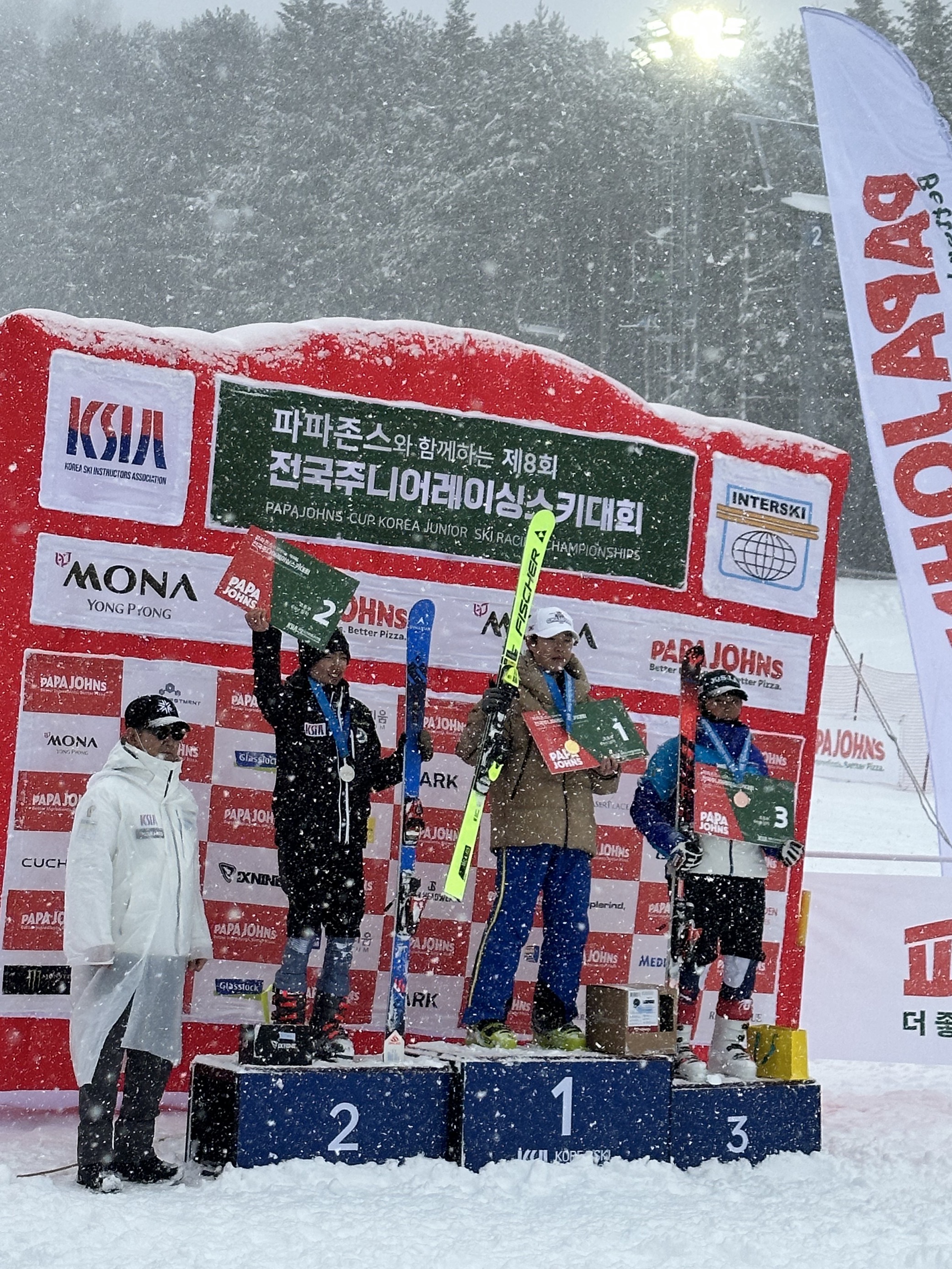 Papa John's Annual Ski Race